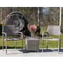 Bobby utembelset med bord (stapelbar) - Gr konstrotting