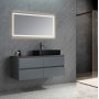 Baddrumsmbler Vanity - Gr & Svart