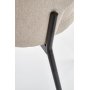 Stol beige med svarta ben - Cadeira Stol beige med svarta ben - Cadeira