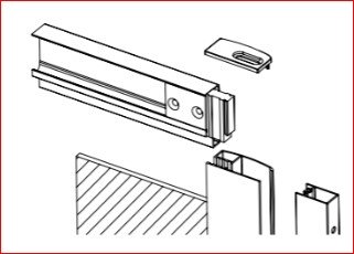 Suihkunurkkaus Industry - Musta