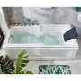 Bubbelbadkar 170x80cm | Isolerande högkvalitetsakryl | BK-001 Vänster Bubbelbadkar 170x80cm | Isolerande högkvalitetsakryl | BK-001 Vänster
