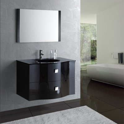 Badrumsmöbler MF-1319 - Tvättställ med spegel