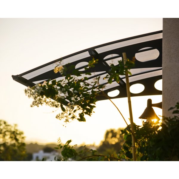 Canopia Herald Entrétak 1,4 x 2,2 - Grå/opalglas Canopia Herald Entrétak 1,4 x 2,2 - Grå/opalglas