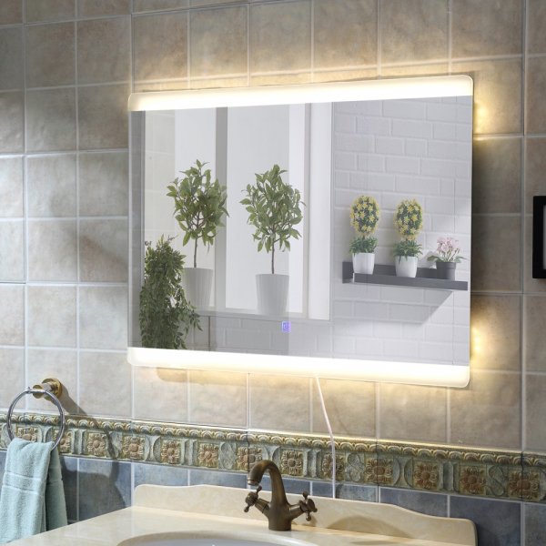 Spegel Med LED-belysning Spegel Med LED-belysning