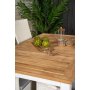 Dotorp Matgrupp (160x90) - Vit/Natur - 4 Stolar
