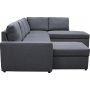 B�ddsoffa U-form m�rkgr� - Dream