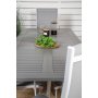 Ekens Matgrupp (160x90) - Vit/Gr - 6 Stolar