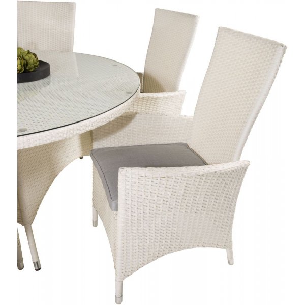 Frubol Matgrupp (ø150) - Vit - 6 Stolar Frubol Matgrupp (ø150) - Vit - 6 Stolar