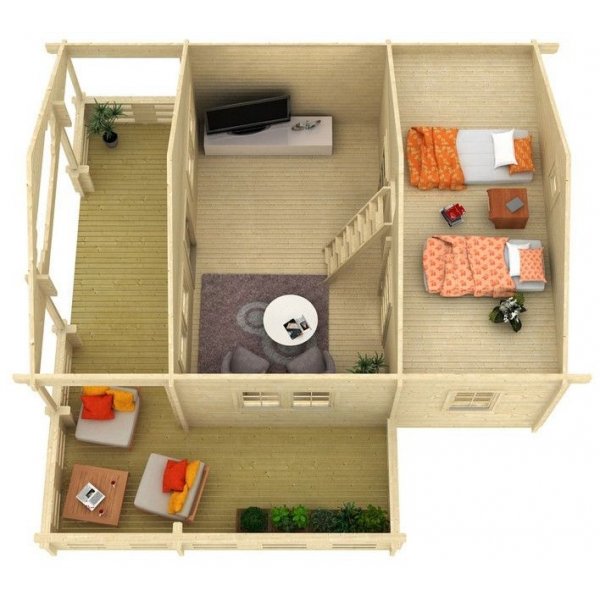 Fritidshus Eksh�rad - 69 m�