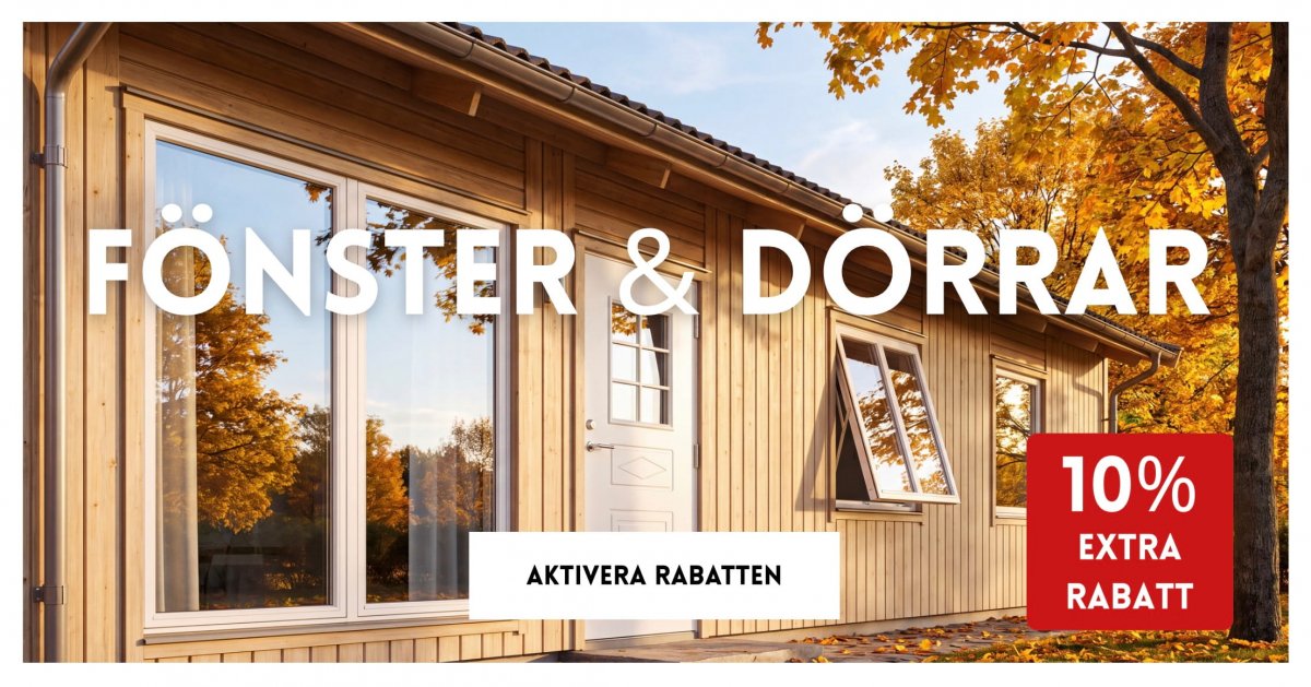 Fönster & dörrar Fönster & dörrar