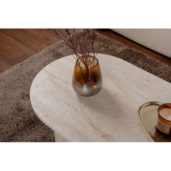 Soffbord Sable Travertin - 119 x 60 cm