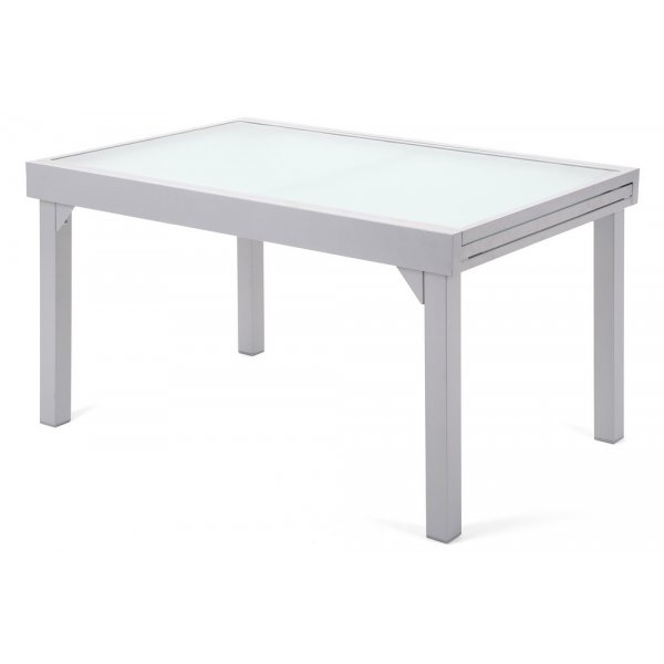 Matbord Orlando 135-270 cm - silver