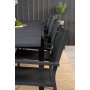Holma Matgrupp (160x100) - Svart - 8 Stolar