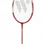 Badmintonracket (rd & vit) ALUMTEC 2000