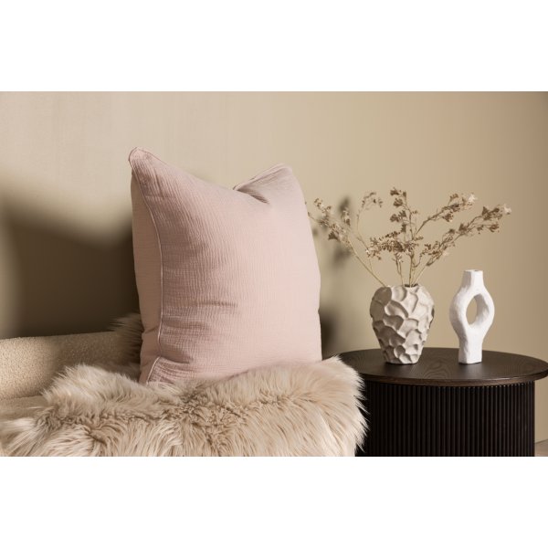 Tyra kuddfodral 60 x 60 cm - Ljusrosa