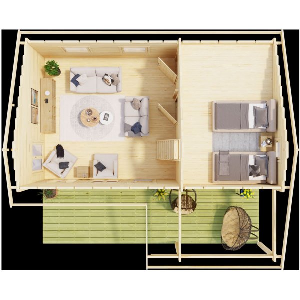 Fritidshus Barbro B - 39,6 m² Fritidshus Barbro B - 39,6 m²
