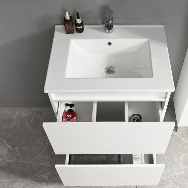 Badrumsmöbler Split - Vit Badrumsmöbler Split - Vit