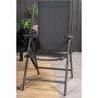 Holma Matgrupp (160x100) - Svart - 4 Stolar