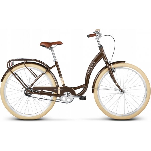 Damecykel Grand Lille 26\\\" - brun