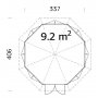 Lusthus Veronica79,2m