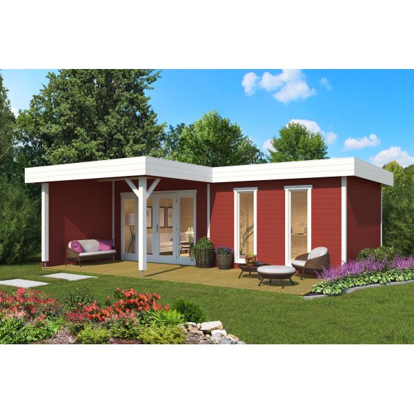 Attefallhaus Bravo B - 24,5 m² Attefallhaus Bravo B - 24,5 m²