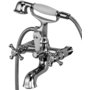 Mora Classic - Badkarsblandare med handdusch - Krom