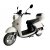 Elektrisk moped - Scooter - 1600W Vit