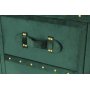 Petit Premium barsk�p med spegel - Gr�n sammet