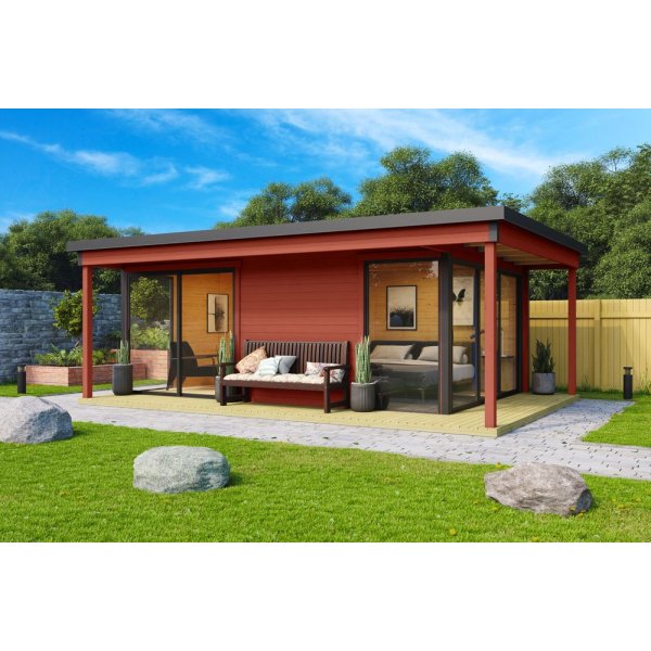 Attefall-talo Katja C.V2 - 23,5 m² Attefall-talo Katja C.V2 - 23,5 m²