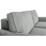 Howard Sofa 3-personers gr� - 210 cm bred - Watford Deluxe