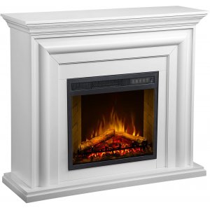 Elektrisk pejs Willburn II dekorativ pejs - Hvid Elektrisk pejs Willburn II dekorativ pejs - Hvid