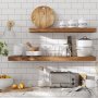 Sussex v�gghylla 40 x 20 cm - Brun