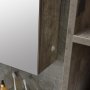 Badrumsmbler Barcelona 120 cm - Betongimitation