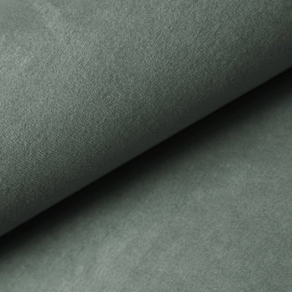 S�ng 90x200 cm - Gr� sammet - Hilton Deluxe