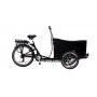 Eldriven Ldcykel med svart lda - 10 Ah