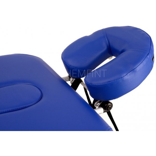 Massagebnk med metallben - 2 zoner - Bl