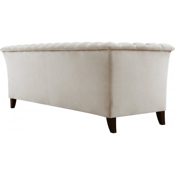 Soffa 3-sits Chesterfield beige - Milton Soffa 3-sits Chesterfield beige - Milton