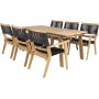 Malmby Spisegruppe (180x90) - Natur - 6 Stole