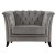 Sessel Chesterfield grau - Henry Sessel Chesterfield grau - Henry