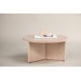 Melker soffbord �85 cm- Whitewash