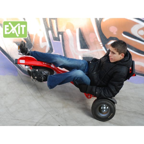 Trehjuling Tricker Pro 100 - Röd Trehjuling Tricker Pro 100 - Röd