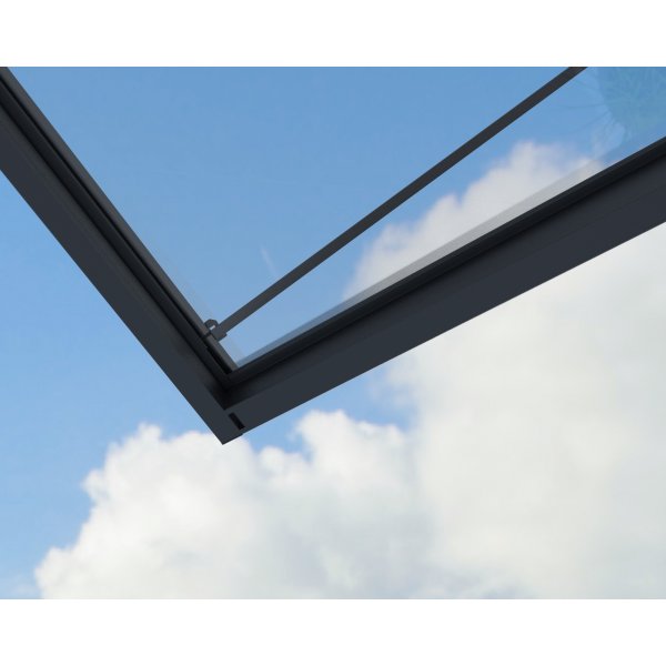 Canopia Sophia Klar XL Entrtak 1,4 x 4 - Mrkgr/klarglas