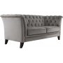 Soffa 2-sits chesterfield grå - Henry Soffa 2-sits chesterfield grå - Henry