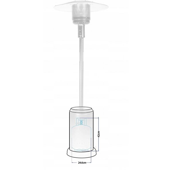 Cern - Terrassvrmare | Gasol 13,5 kW | H226 cm