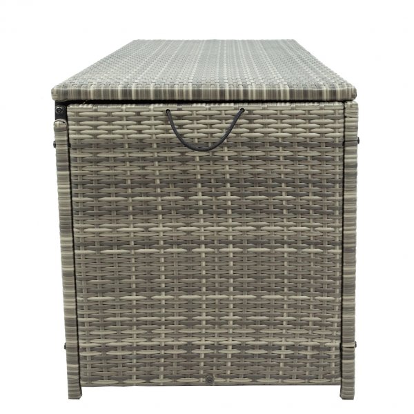 Alma tyynyrasia harmaa synteettinen rottinki Alma tyynyrasia harmaa synteettinen rottinki