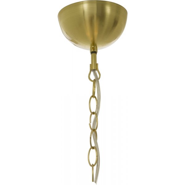 Orfeus taklampa - Matt m�ssing/opalvit
