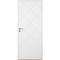 Innerdörr Bornholm - Kompakt dörrblad med spårfräst dekor A12
