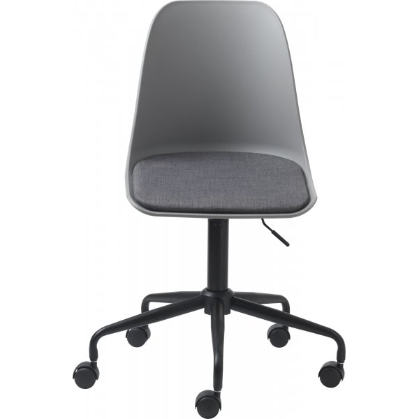 Cara gr� kontorsstol med sittdyna