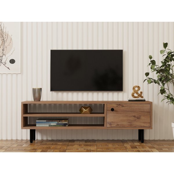 Tv-b�nk 120 cm bred i furu - Rosvik