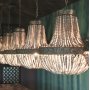 Kullampan taklampa med tr�kulor